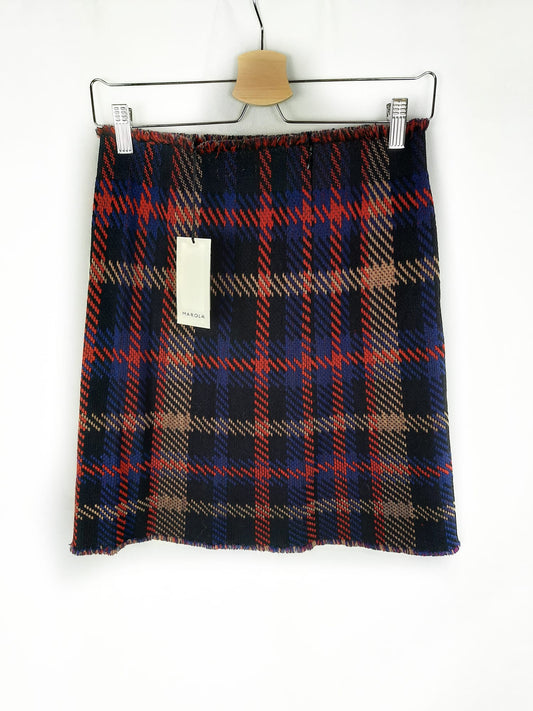MAROLA. Checkered skirt Tm