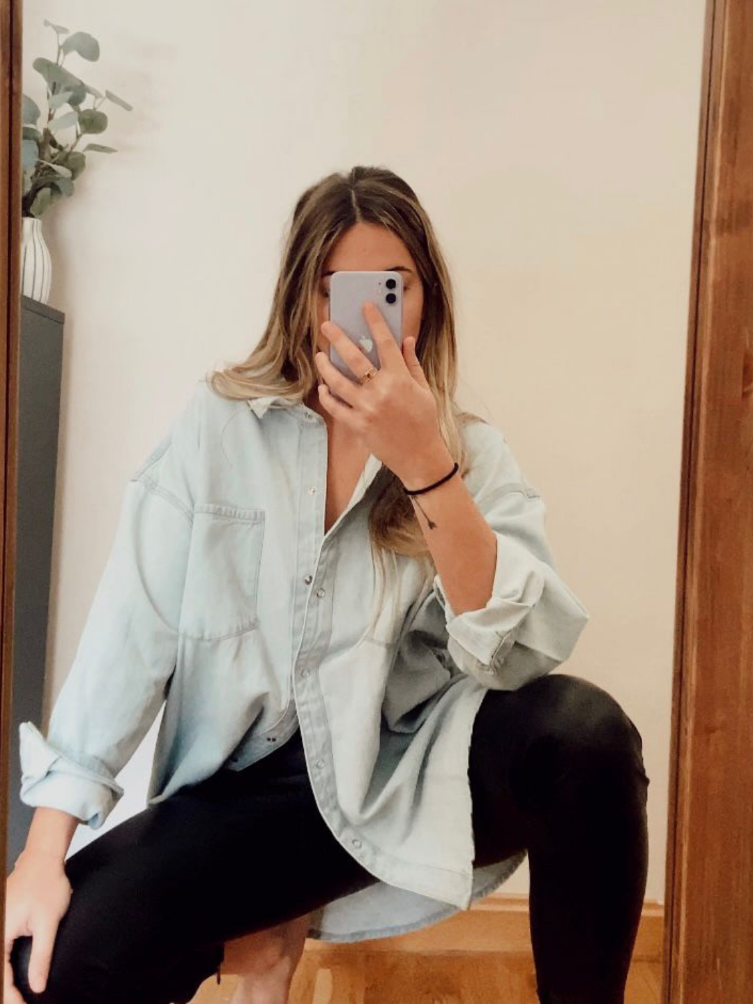 PRIMARK. sobrecamisa vaquera azul clarito T.48