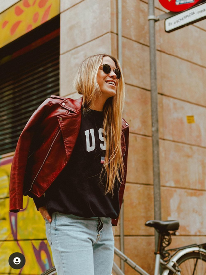 OTRAS. Biker burdeos T.u(s)