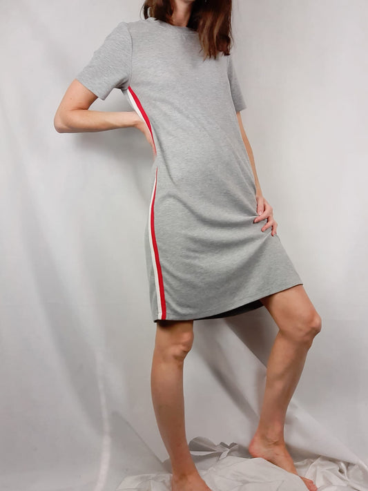 BERSHKA. Grey Tm dress