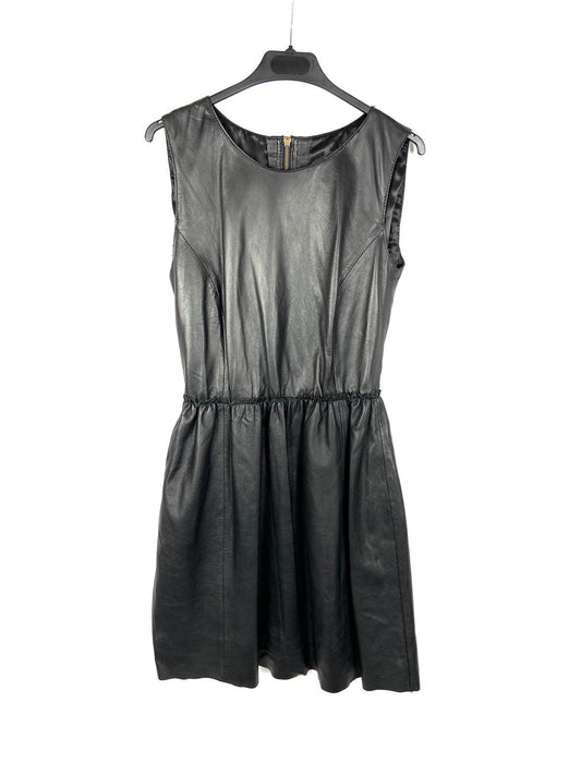 CORTEFIEL. Leather dress Tl