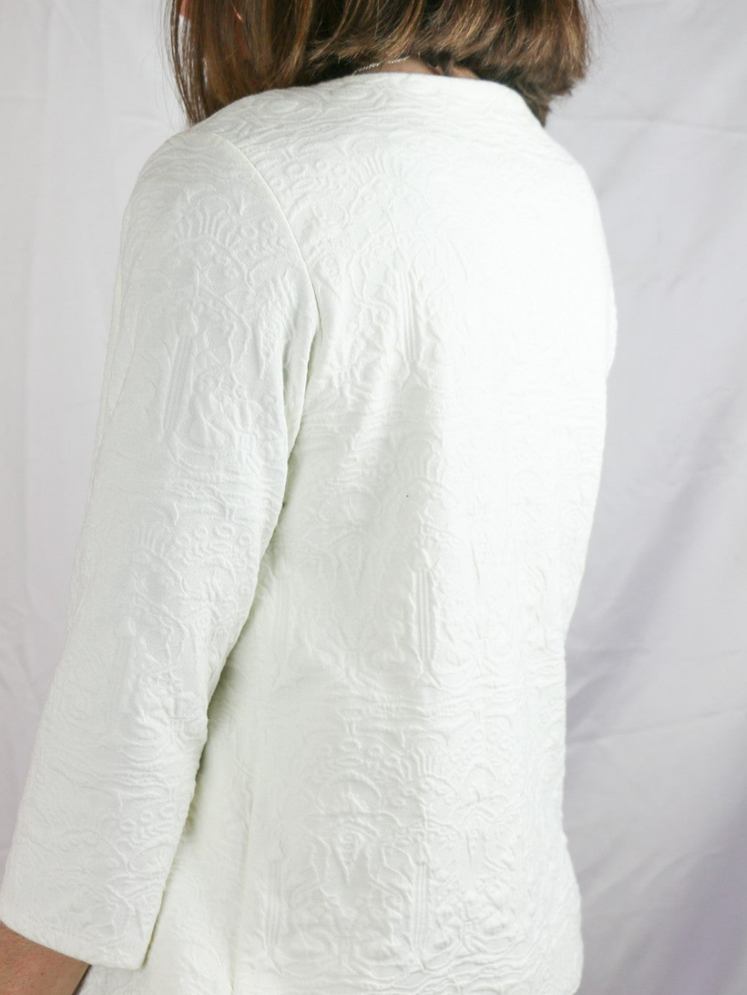 SFERA. Chaqueta blanca T.s