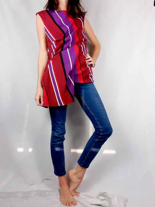 ZARA. T.tu bow blouse