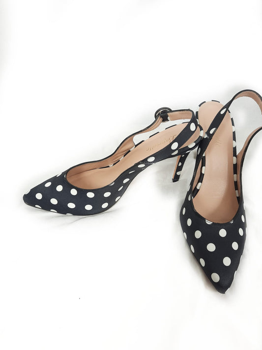 LAPRIELLE. Moon-shaped stilettos S.40