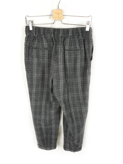 ZARA.Pantalones cuadros T.m