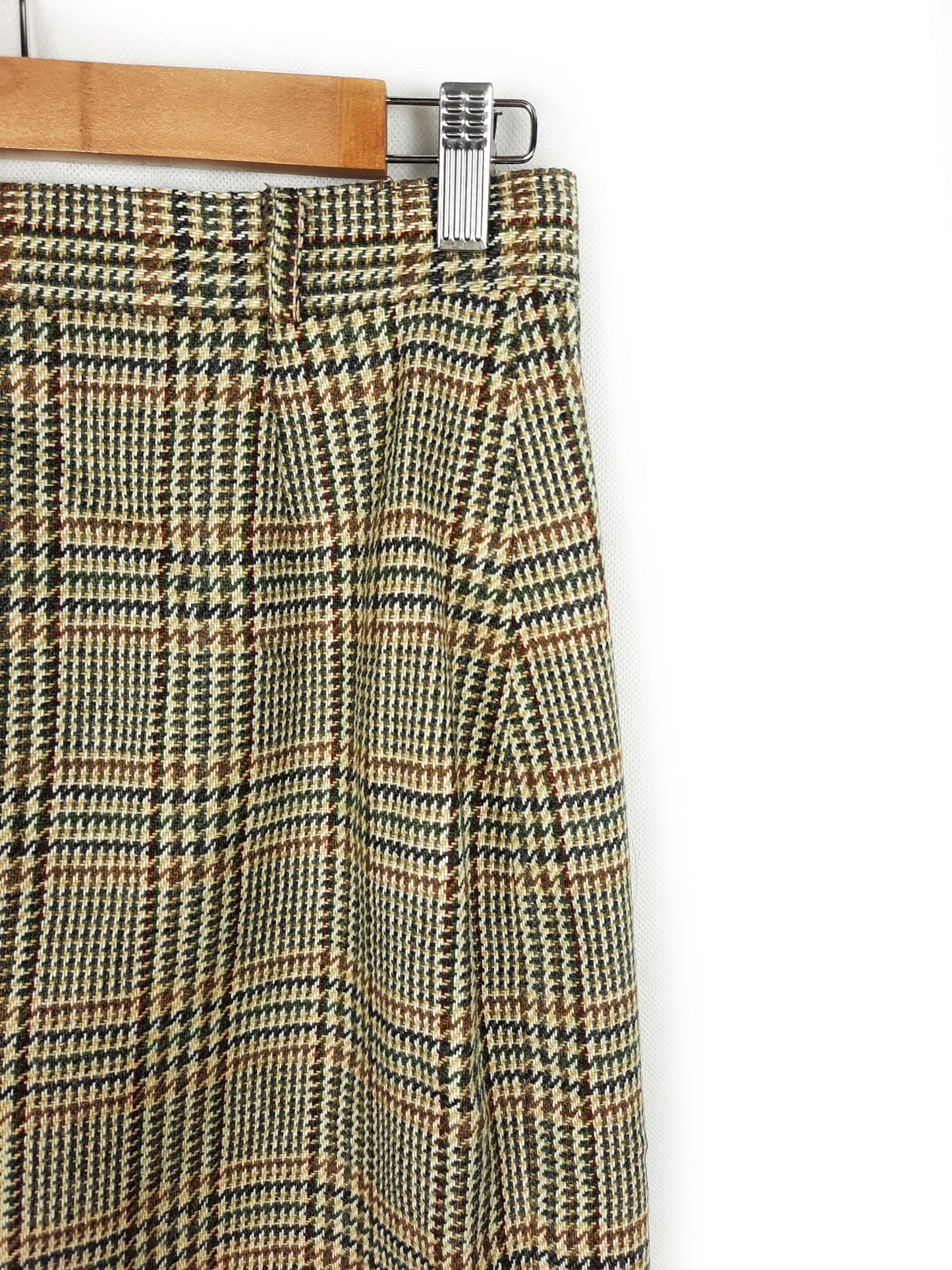 OTRAS.Falda cuadros traje T.44