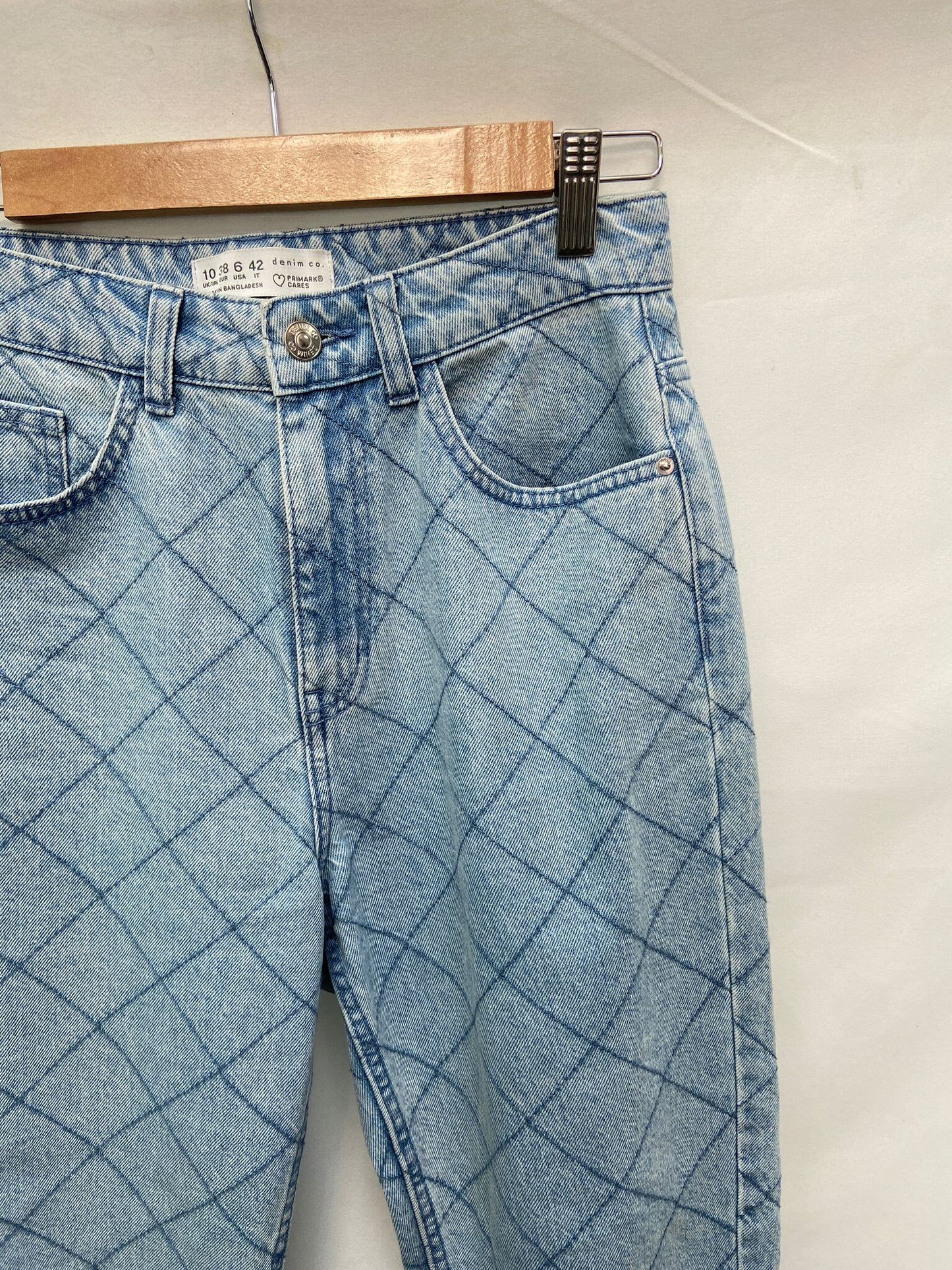 Primark.Jeans with seams size 38