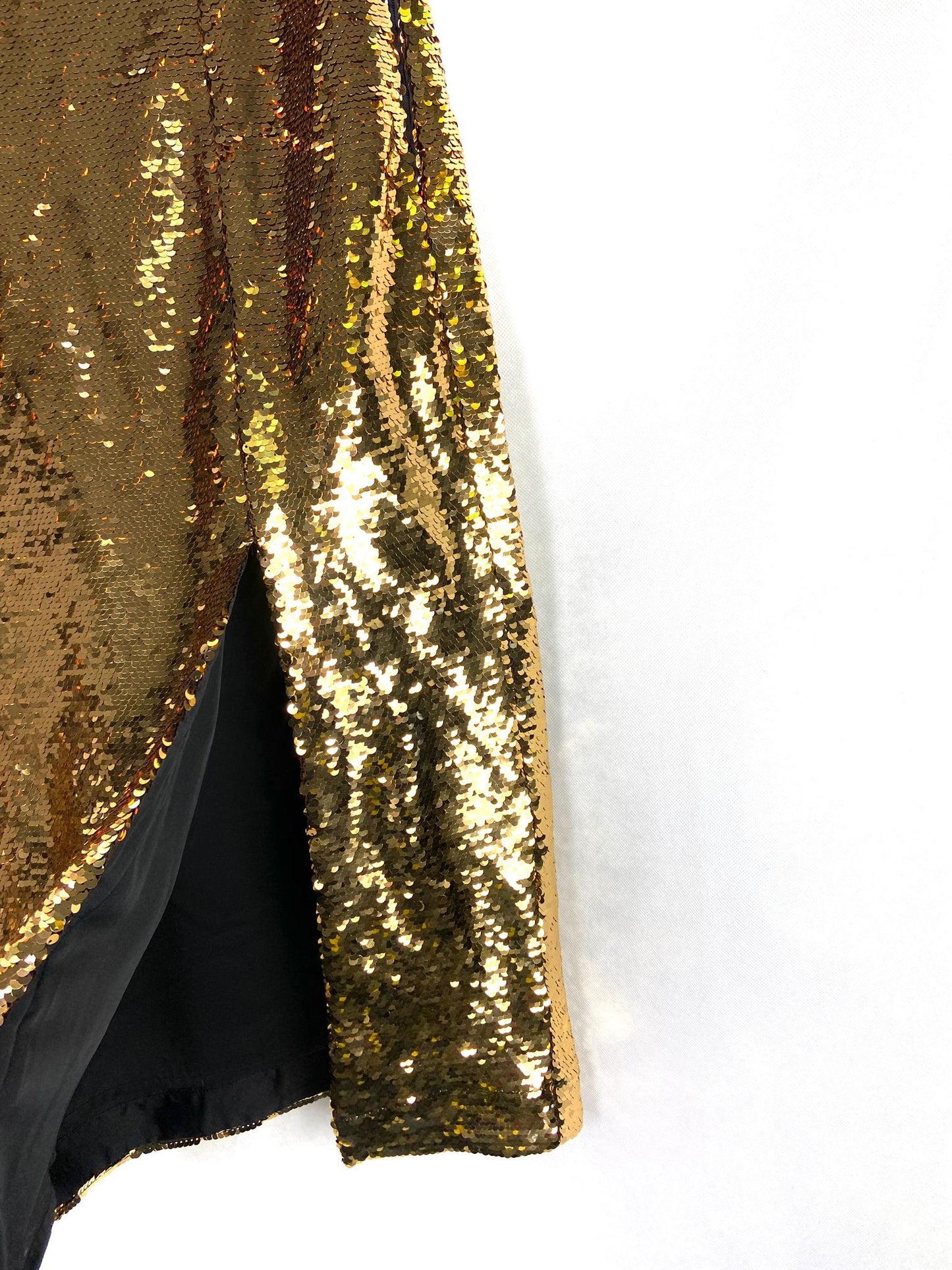 & OTHER STORIES. Falda lentejuelas doradas T.36