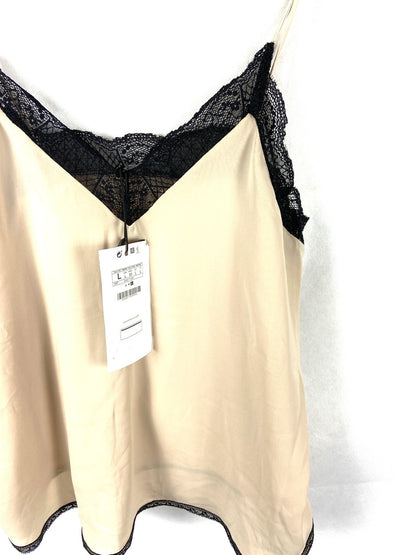 STRADIVARIUS.Top nude lencero T.L