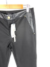 STRADIVARIUS.Pantalon/legging doble textura T.38