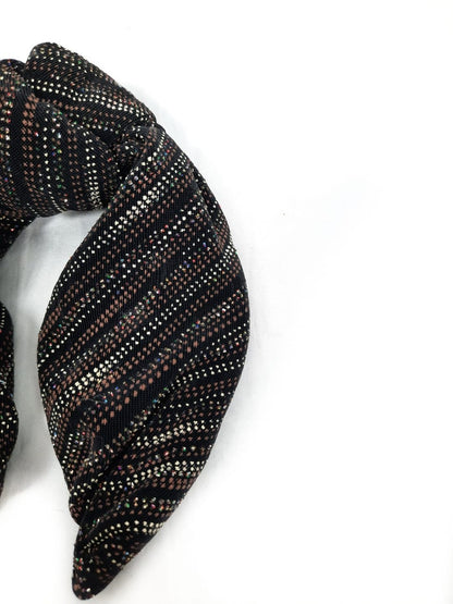 MIMOKI. Sparkly knot headband