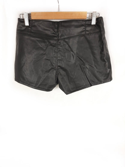 PULL&BEAR.Shorts polipiel T.38