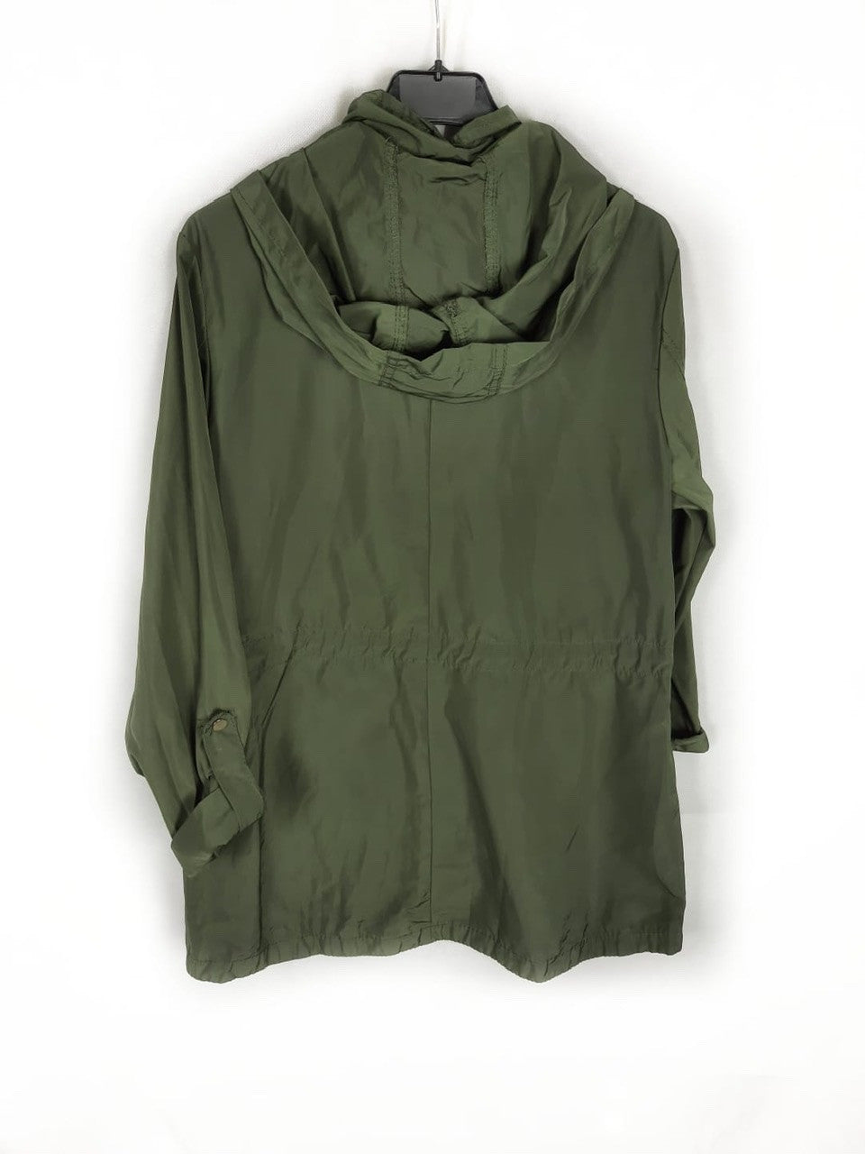 PRIMARK.Cazadora impermeable verde T.40