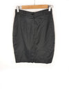 MIGUEL GIL.Falda negra vestir T.40 (34 cintura)