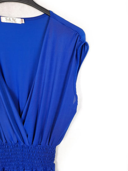 S&W.Mono azul intenso largo T.s/m