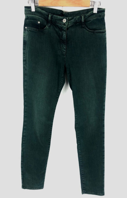 BRAX. Vintage-style green trousers, size 38