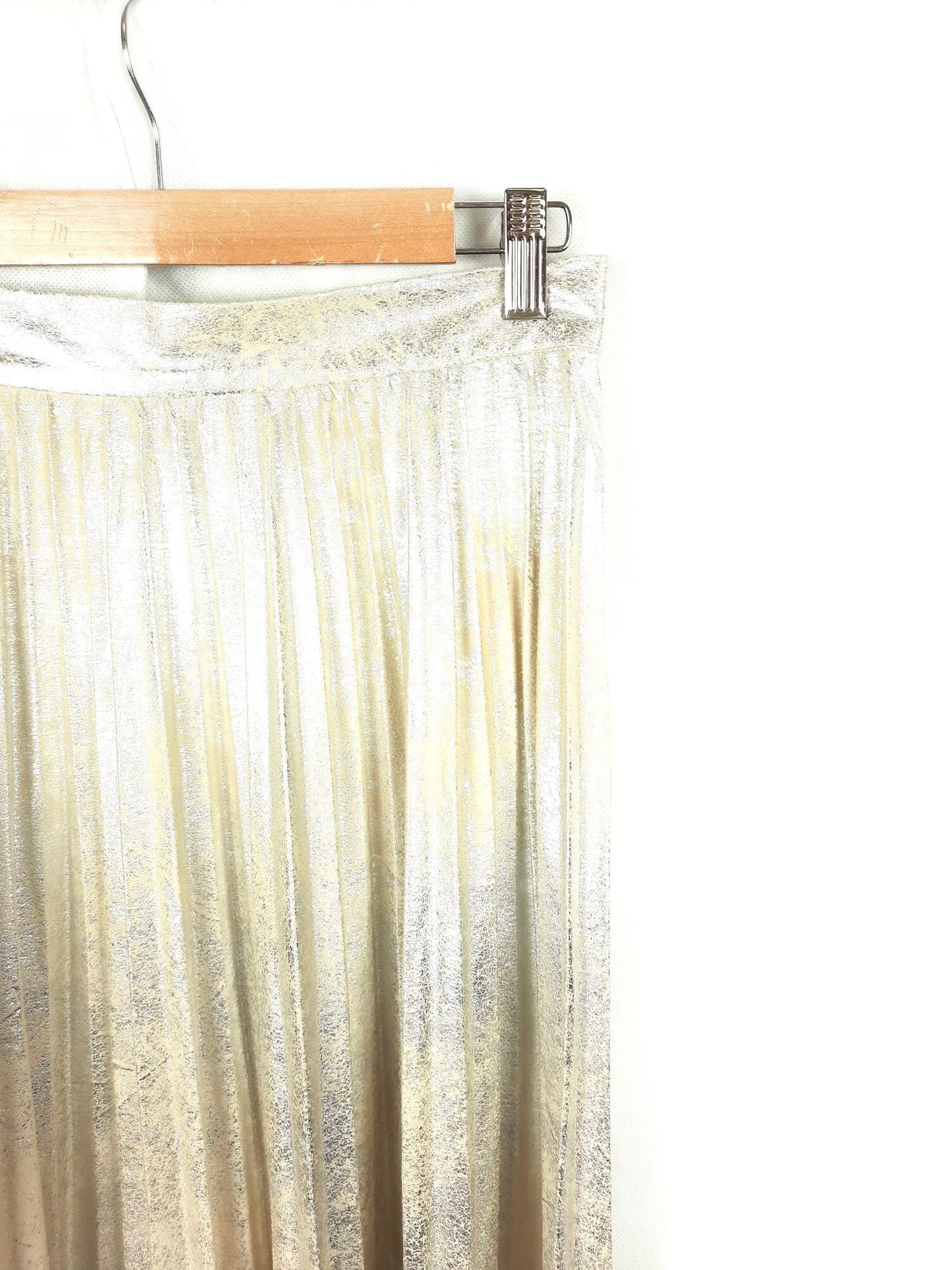 GOLDEN DAYS.Falda midi tablas T.m