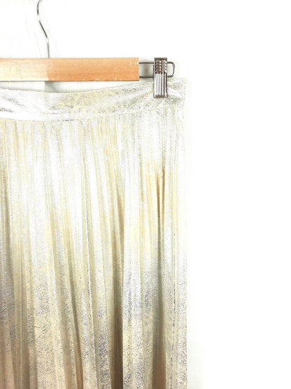 GOLDEN DAYS.Falda midi tablas T.m