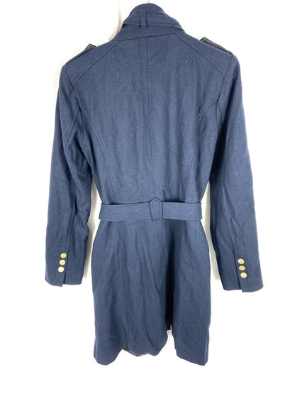 PEPE JEANS.Abrigo azul T.m