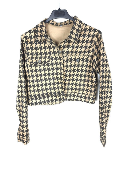 OTRAS. Cazadora pata de gallo T.s