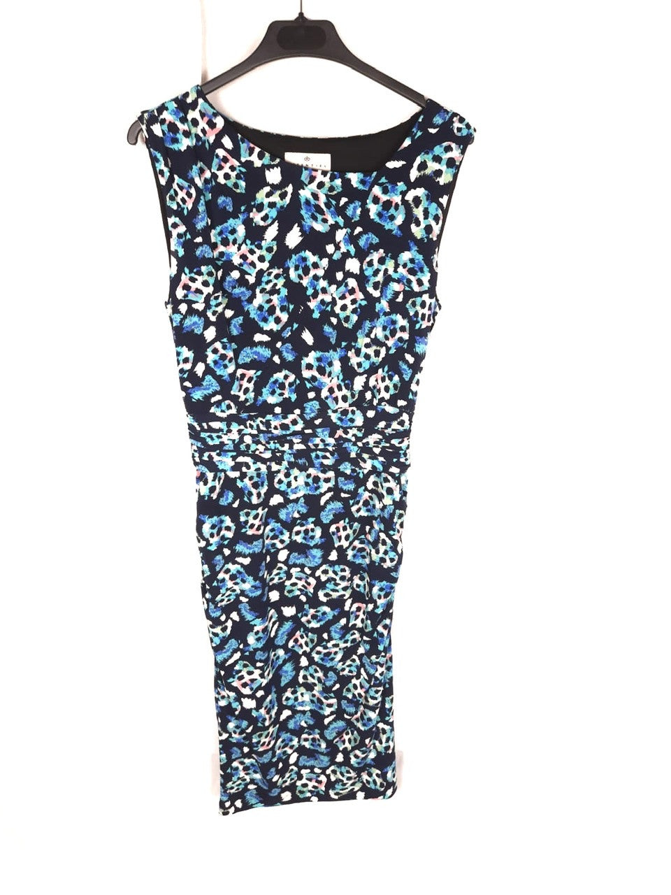 ESSENTIEL. Printed midi dress S.36