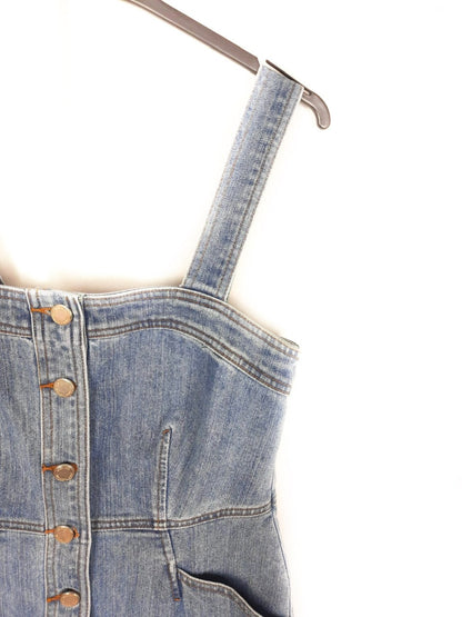 MICHAEL KORS.Buttoned denim dress S.36