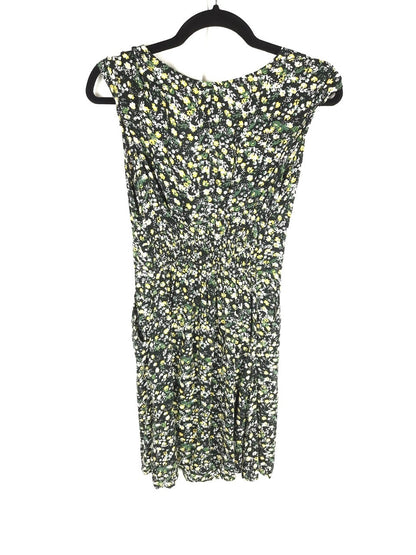 ADORARA GRACIA. Vestido negro flores T.s/m