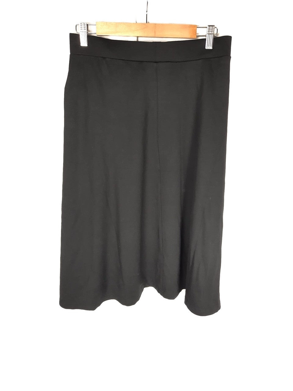 CORTEFIEL. Falda midi negra T.m