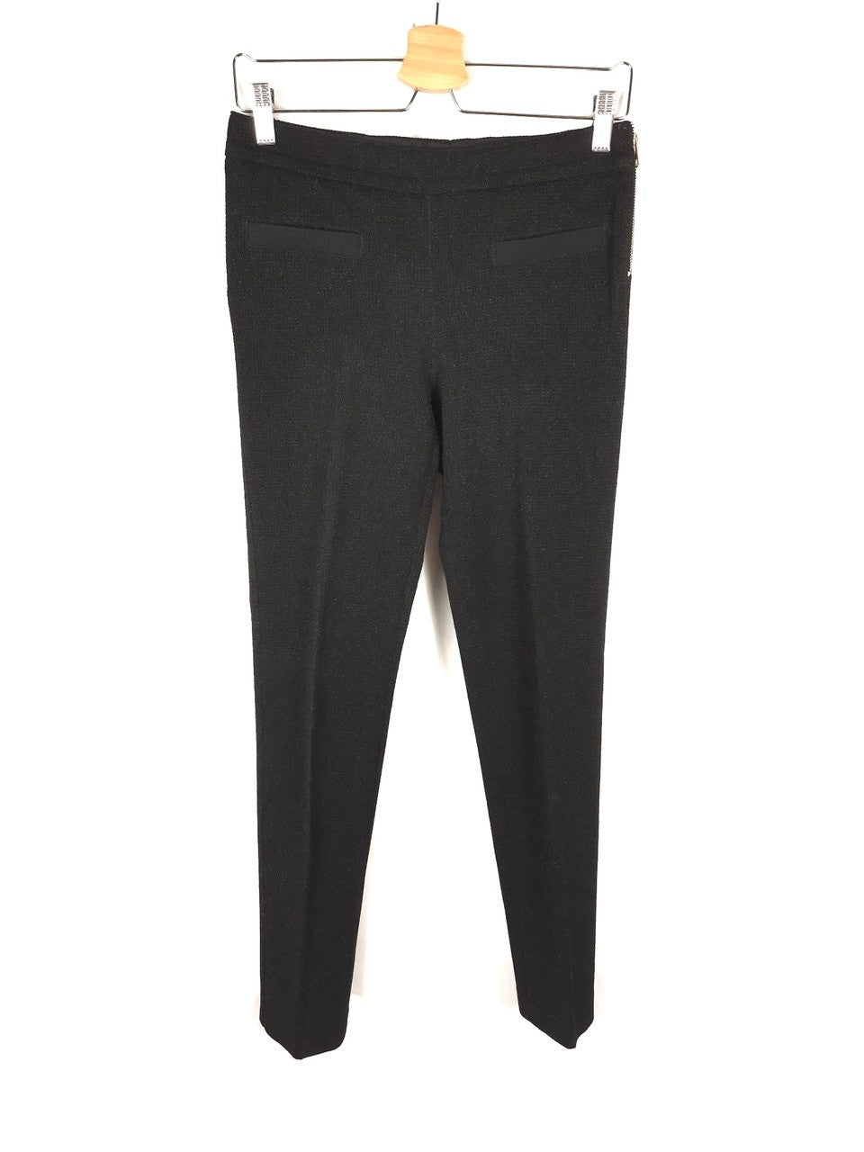 ATOS LOMBARDINI. Black party trousers size 38 (42 IT)