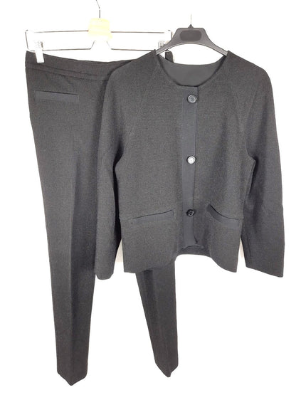 ATOS LOMBARDINI. Black party trousers size 38 (42 IT)