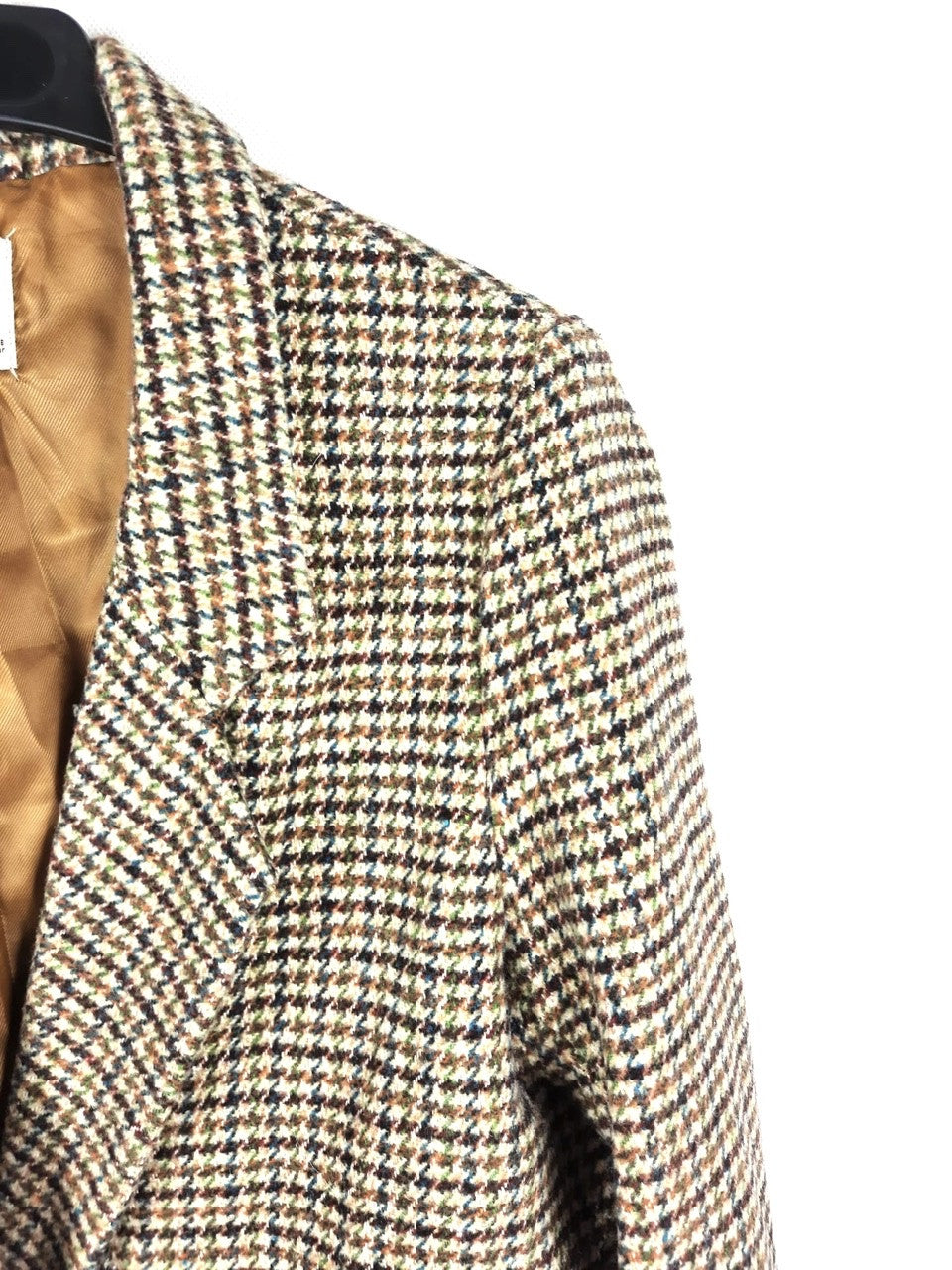 PULL&BEAR.Abrigo pata de gallo T.M