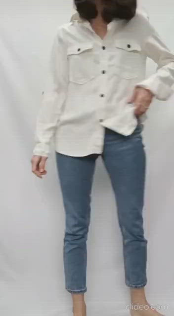 ZARA.Camisa beige botones Txs