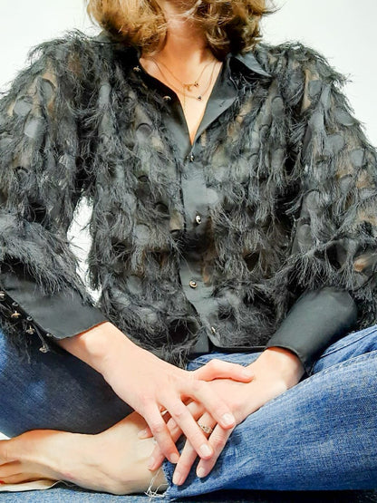 MIOH.Blusa plumeti flectos T.s/m