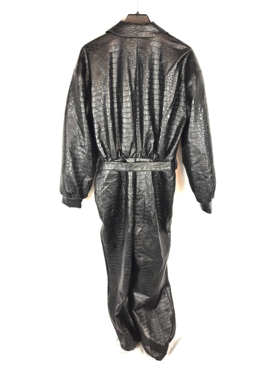 LOVERS+FRIENDS. Mono negro efecto piel T.m