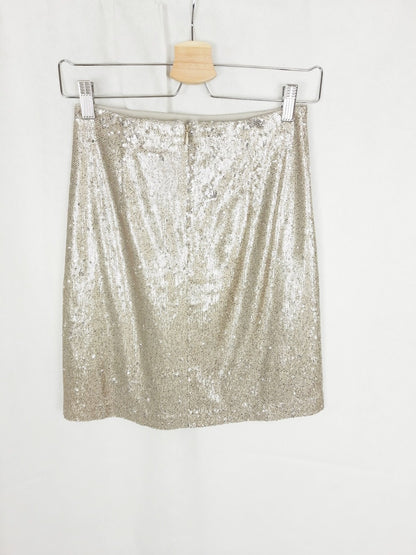 ZARA. Falda lentejuelas T. xs