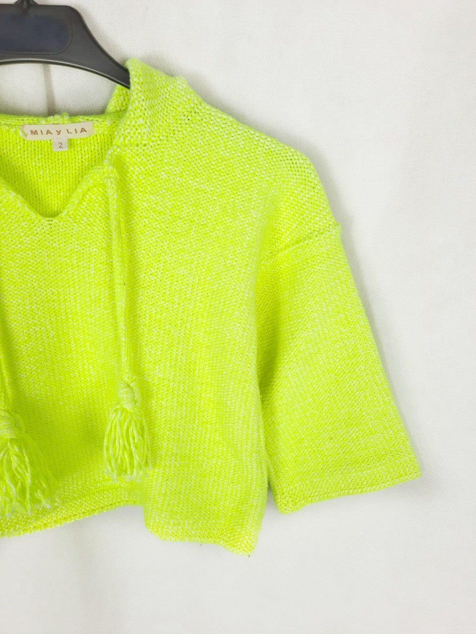 MIA Y LIA. Jersey amarillo T.2 años
