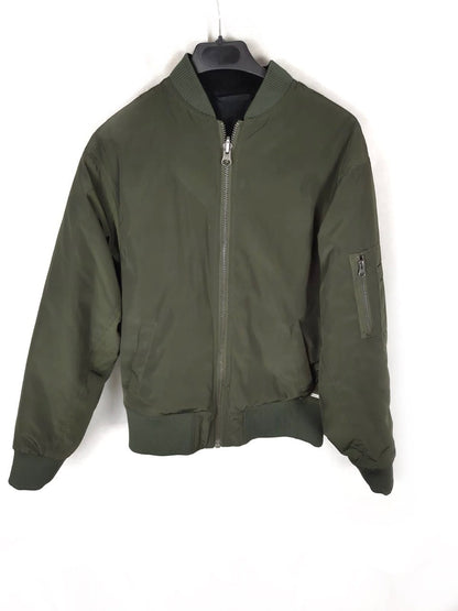 DOUBLE AGENT.Bomber impermeable reversible T.m