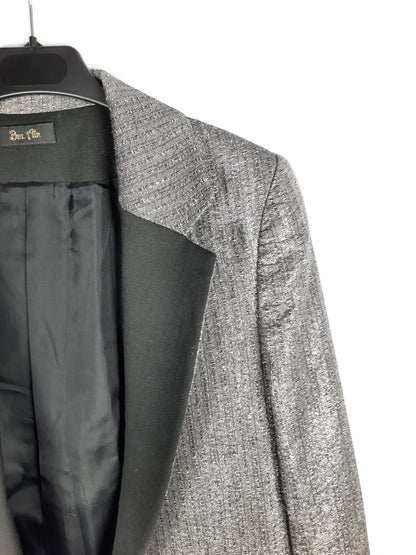 BELAIR. Blazer gris purpurina T.m