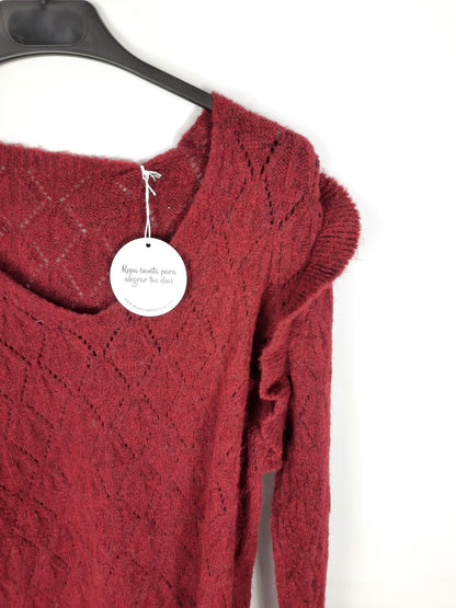 ALVAREZ ATELIER. jserey burdeos rombos T.s/m