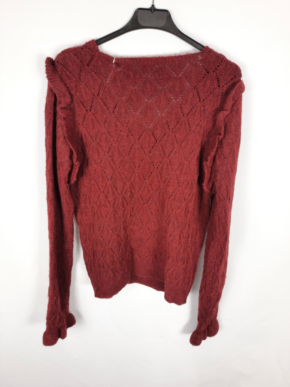 ALVAREZ ATELIER. jserey burdeos rombos T.s/m