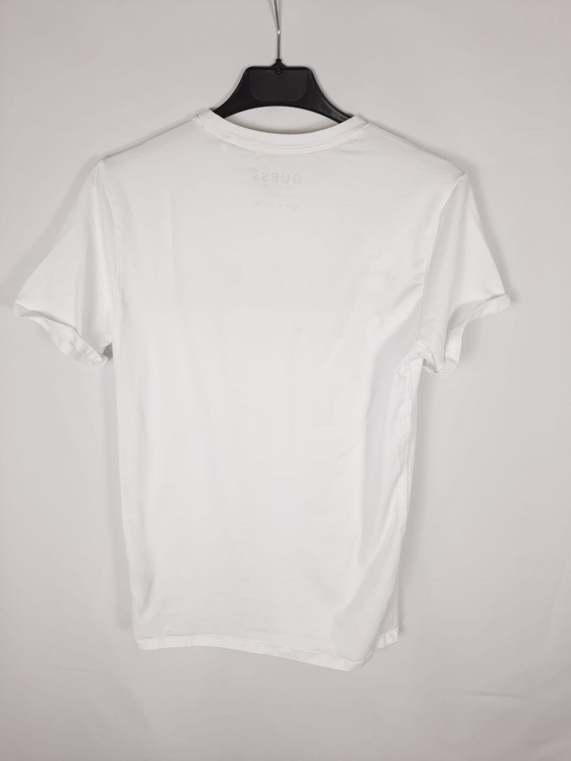 GUESS. camiseta manga corta blanca T.xs