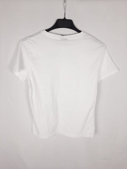 OTHERS. White short-sleeved T-shirt Ts
