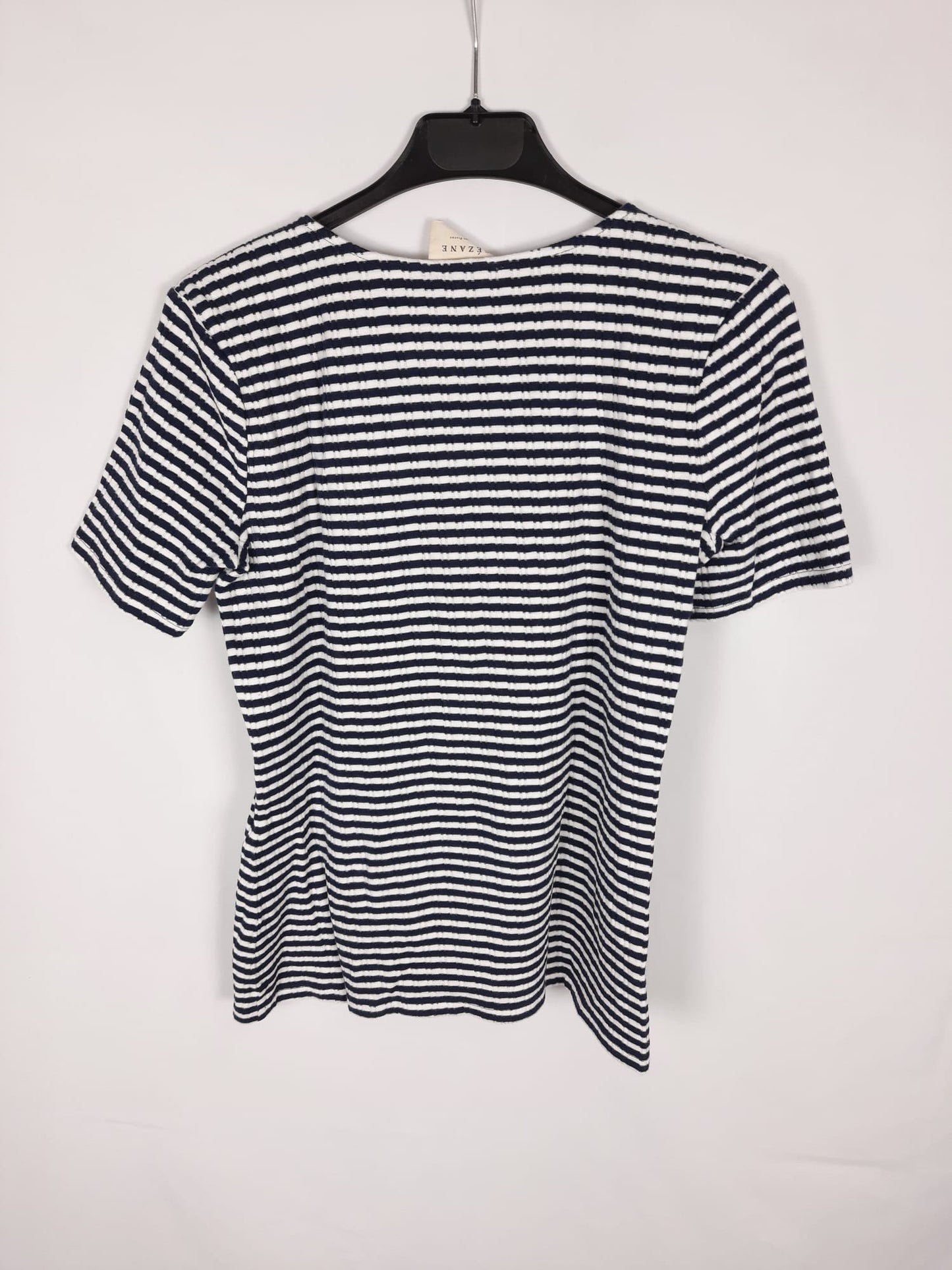 SEZANE. top rayas marineras T.s
