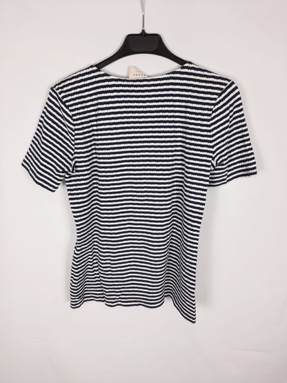 SEZANE. top rayas marineras T.s