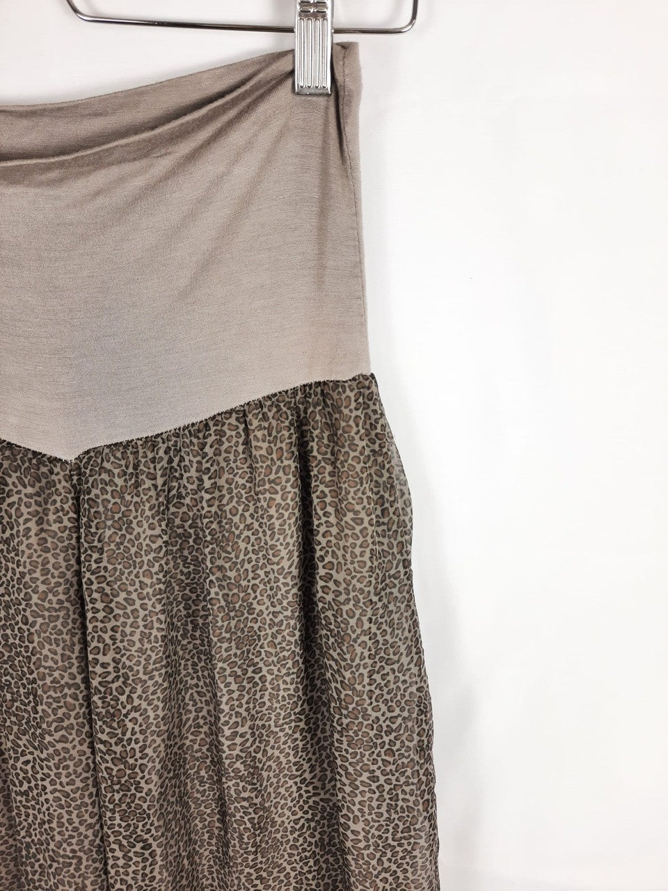 OTHERS. Flowy animal print bloomer style pants