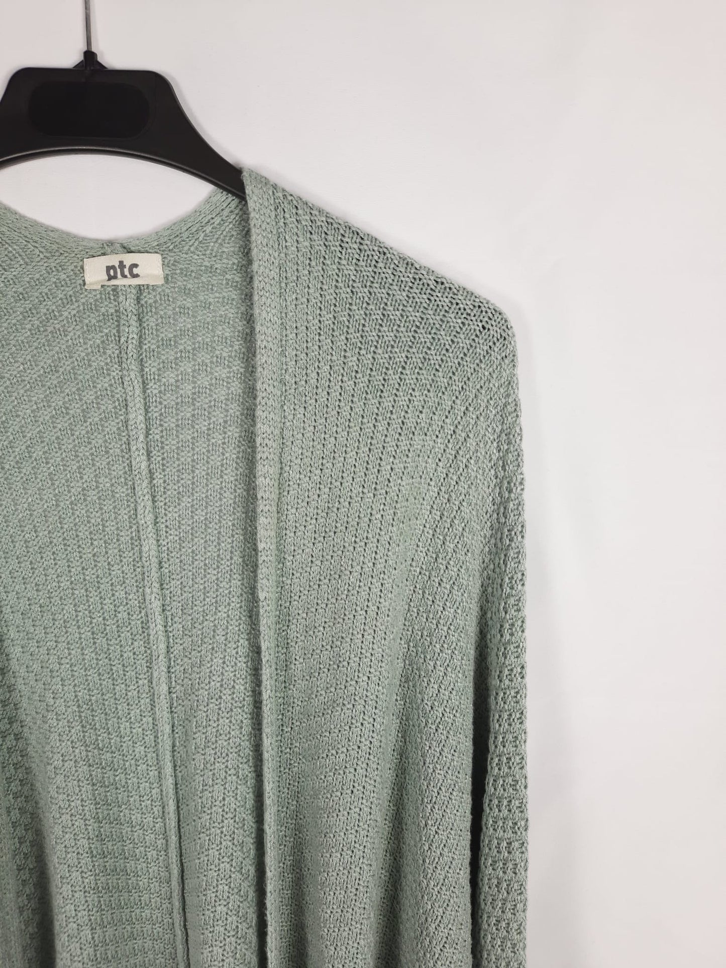 PTC. TU fluid blue knit jacket