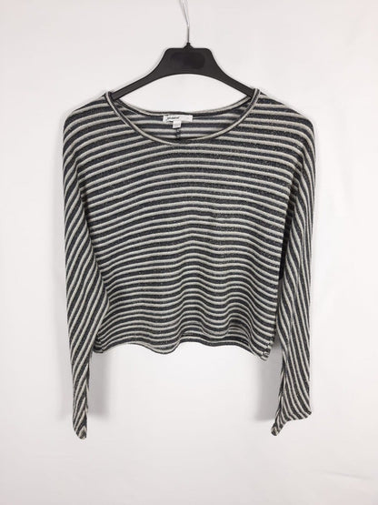 SUBDUED. jersey rayas hilos metalizados T.s