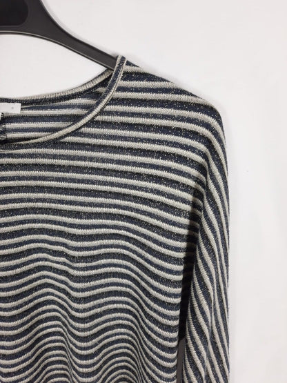 SUBDUED. jersey rayas hilos metalizados T.s