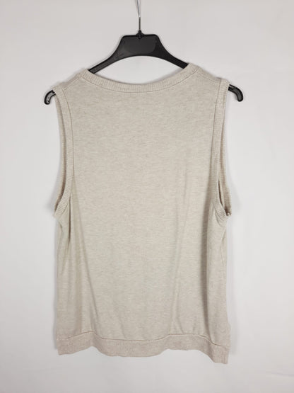 MOOD. Basic beige vest TU 