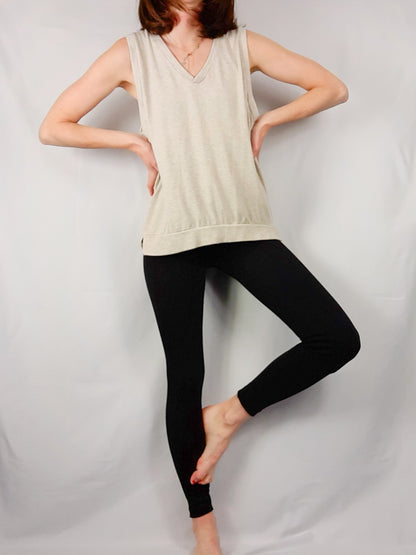 MOOD. Basic beige vest TU 